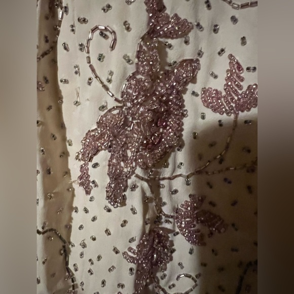 Mignon high End Designer Heavily Beaded Evening Gown Dress - Picture 7 of 9